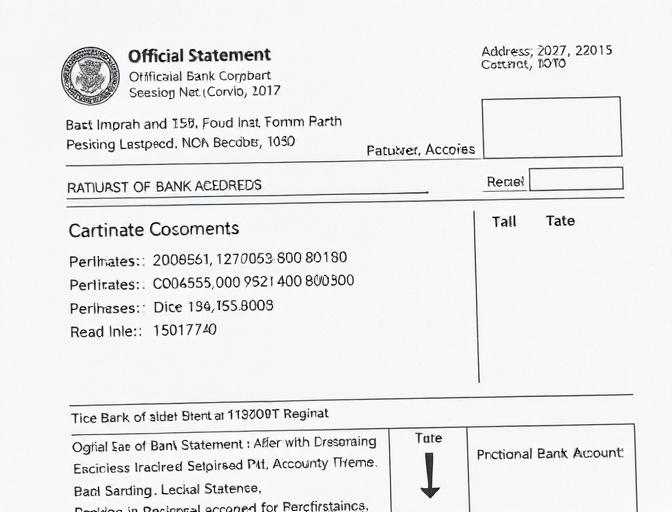 银行账单