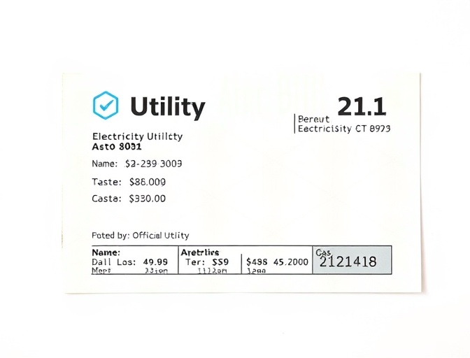 水电费账单